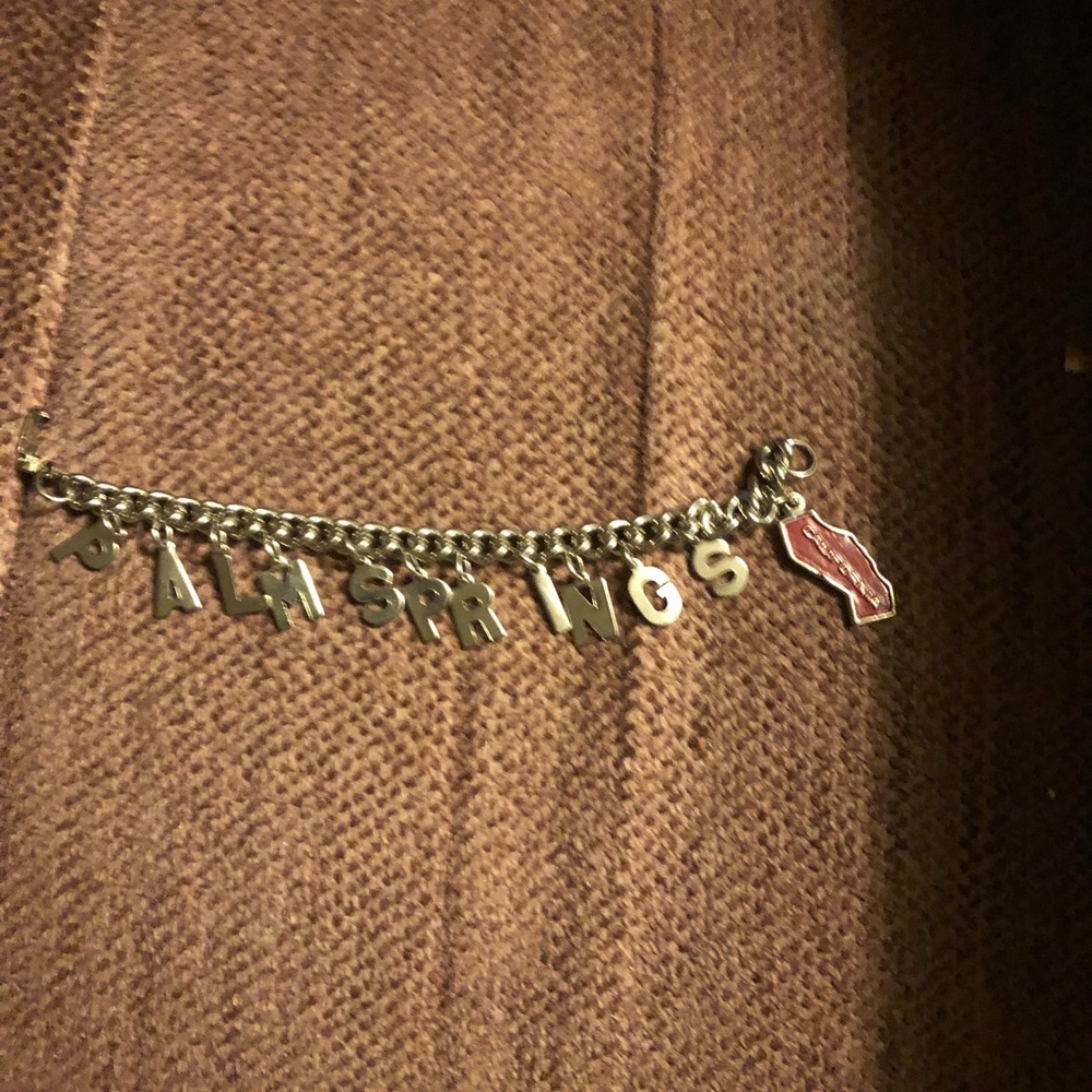 Vintage Palm Springs Souvenir Charm Bracelet- 490 $30 or $25 w/offer